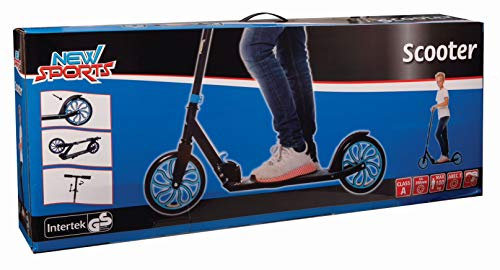 New Sports Scooter Blau/Schwarz, 200mm, ABEC7