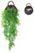 ANZOME Plantas Artificiales Colgantes de bambú, Plantas Falsas de plástico para Interior con Cesta Colgante, viñas de bambú para escenas de habitación, Boda, Pared Interior y Exterior