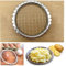 Eierschneider Gerät Grid Chopper, Kartoffelschneider Edelstahl Französisch Fries Cutter, Gemüse Salate Werkzeug Mit Draht Chip