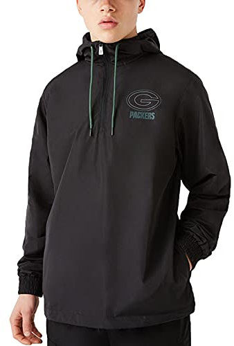 New Era NFL GREEN BAY PACKERS Outline Logo Windbreaker Jacke, Größe :M