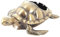 Anawakia Aschenbecher Schildkrötenform Windfester Aschenbecher mit Deckel Schildkröte Aschenbecher (Kupfer)