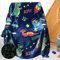 Tociwih Glow In The Dark Kuscheldecke Kinder, Dinosaurier Geschenk für 4,5,6,7,8,9Junge Kinder Dinosaurier Decke Leuchtet im Dunkeln,Weiche Flanelldecken,Geschenk für Kinder (Dinosaurier-2)