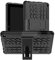 For Amazon Fire 7 (7) 2022 (12TH GEN) Tablet) Shockproof Case, Hybrid [Tough] Rugged Armor Protective Tablet Case With Built-in [Kickstand] For Amazon Fire 7 (7) 2022 (12TH Generation) - Black