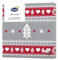 Duni Servietten 24x24cm, 2-lagig, weiß, Papier, 24 cm x 24 cm, Einwegserviette, Papiertuch