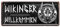 Wikinger-Deko Retro Blechschild | 28 cm x 12 cm | Dekoration Hauseingang Flur Wohnzimmer | Geschenk-Idee für Wikinger-Fans