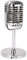 Akozon Retro Microphone Props, Simulation Classic Plastic Microphone Fake Vintage Microphone Prop Model For Bar Decoration Mic Prop