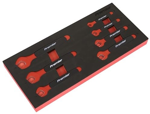 Sealey 7pc Insulated Open-End Spanner Set with Tool- VDE Approved - TBTE03