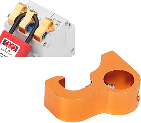 Lockout Tagout Lock, Lucchetto di Blocco Micro Elettrico in Lega di Alluminio, Kit di Lockout Tagout per Elettrici Industriali