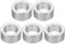 PATIKIL M8 Espaciadores de Aluminio, 5pcs Separador Redondo de Metal Espaciadores Metálicos de Aleación de Aluminio para 5/16 o M8 Tornillo Pernos, 8.2x12x6mm (ID*OD*Esp.)