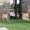 ARKEM Jardineras 2 Unidades Madera Maciza de Pino 40x40x70 cm Jardinera Vertical Jardineras Exterior