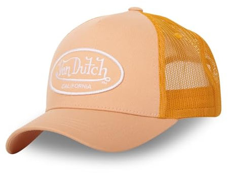 Von Dutch LOF B6B Kappe, orange, Unisex, orange, Einheitsgröße