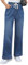 Roskiky Y2k Jean pour femme - Coupe large - Taille élastique - Coupe large - Taille élastique, Bleu foncé, XS
