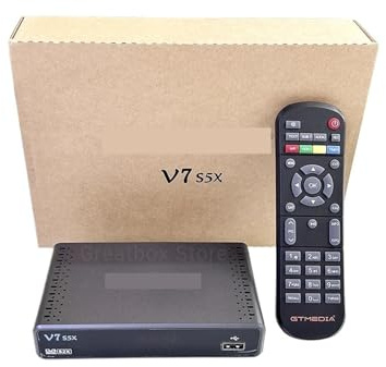 Ricevitore satellitare HD V7 S5X DVB-S/S2/S2X Full 1080P PVR Ready Supporto USB WiFi 4G/3G V7S5X
