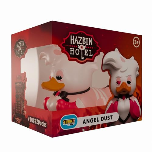 TUBBZ Hazbin Hotel - Angel Dust Spider – Boxed-Sammelfigur, 9 cm | Offiziell lizenzierte Hazbin Hotel Vinylfigur – in Sammlerbox, ideal zum Sammeln, Ausstellen und Verschenken