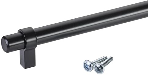 SOTECH Möbelgriff G20 BA 490 mm Stahl matt lackiert | Stangengriff Ø 14 mm Relinggriff Gesamtlänge 530 mm