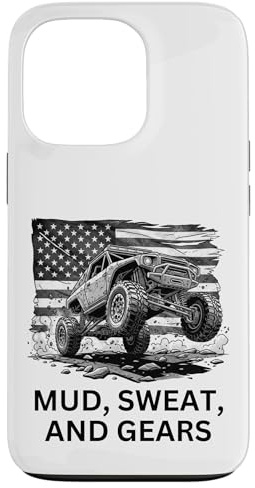 Mud, Sweat, and Gears 4 x 4 Adventure 4 x 4 Off-Roading Case for iPhone 13 Pro