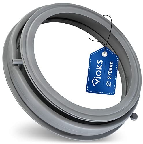 VIOKS Guarnizione di ricambio per Мiele 6579420 Manicotto porta 270 mm Rotondo - Lavatrici Guarnizione porta gomma - Lavatrice Ricambi e accessori