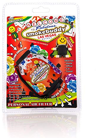 Smoke Buddy Smokebuddy Original Vegas Schwarz/Rot sortiert persönlicher Luftfilter