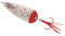 Seeforellen- Blinker/Colonel Z Minnow, Silber-Rot 18g