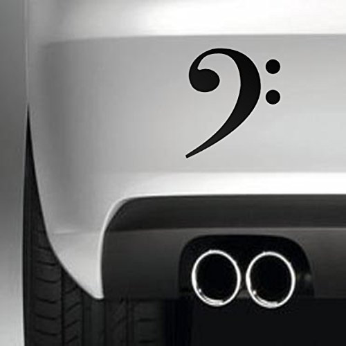South Coast Stickers Bass Sticker Funny Bumper Sticker CAR Van 4X4 Window PAINTWORK Decal Euro Left Hand Drive