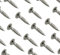 Vis Bois inox A2 Ø 5mm Entièrement Filetée Ø Taille Différente (Ø 5x80mm Lot x100)