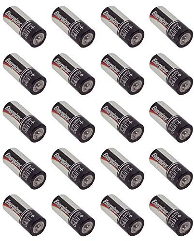 Energizer [20 pcs] E90 LR1 N Size, 1.5 Volt Alkaline Batteries