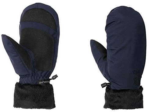 Jack Wolfskin Damen Stormlock Highloft Mitten Fäustlinge, Midnight Blue, XS