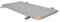 Grevinga® Sonderedition Turnmatte in GRAU | 200 x 100 x 6 cm | RG 120 | mit Lederecken und Tragschlaufen