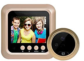 Spioncino digitale elettronico porta campanello telecamera schermo LCD 2.4 W5