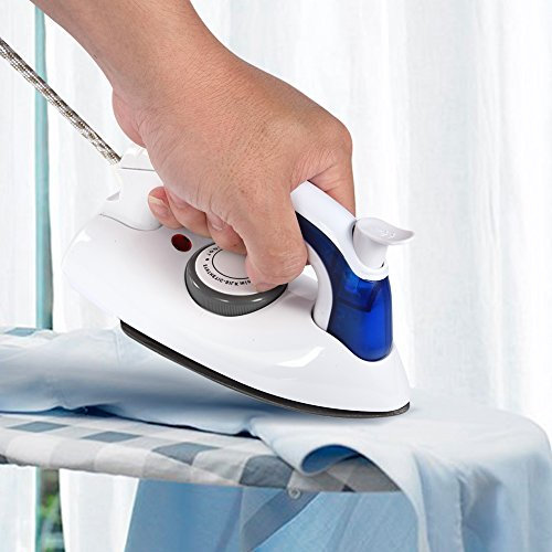 Ferro da Stiro Pieghevole da Viaggio a Vapore con Controllo della Temperatura Riscaldamento Rapido a Secco e Stiratura a Vapore(EU Plug) Mini Ferro da Stiro a Vapore per Vestiti Electric Irons
