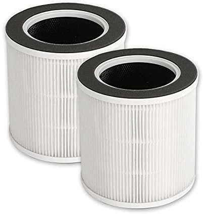 PUREBURG ErsatzFilter kompatibel mit KLAMER 300i und Tristar AP-4787 & KOENIC KAP2521, Hokeki VK-6067B & Ultima Cosa Aria Fresca 300 Luftreiniger, 2er-Pack H13 HEPA