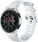 Mastten 22mm Cinturino Compatibile con Samsung Galaxy Watch 46mm/Galaxy Watch 3 45mm/Galaxy Gear S3 Frontier/Huawei Watch GT 2, Cinturino Braccialetto Sportivo in Morbido per Uomini Donne, Bianca
