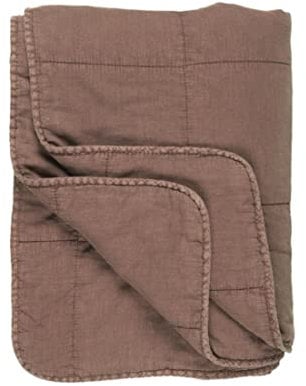 IB Laursen - Tagesdecke, Quilt - Vintage - Baumwolle - Farbe: Coral Almond - 180 x 130 cm