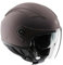 Tucano Urbano casco demi jet unisex EL'TOP. Casco moto in policarbonato, casco scooter all seasons con doppia visiera e copri–aerazione Dynamic Flow. Casco omologato ECE 22.05 bronzo opaco Tg. XS