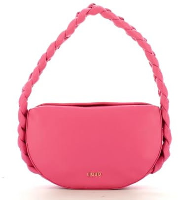 Borsa a tracolla con logo monogram Dark Rose