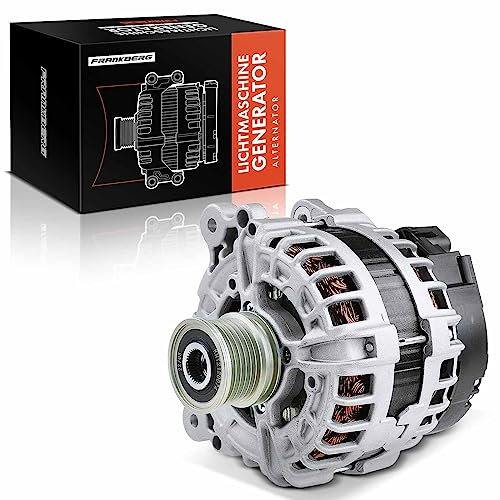 Frankberg Lichtmaschine Generator Kompatibel mit C30 2010-2012 C70 II Cabriolet 2010-2013 S60 II 134 2010-2018 S80 II 124 2006-2015 V70 III 135 2007-2016 Replace# 0125811020
