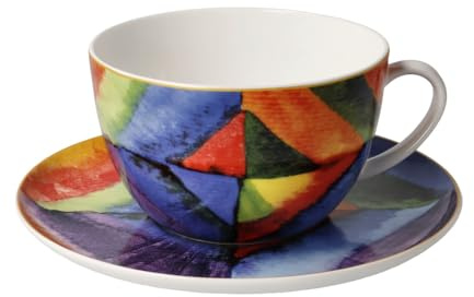 Milchkaffeetasse Wassily Kandinsky Farbstudie - Artis Orbis