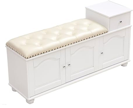 WRASCHE Schuhschränke, Schuhhocker, Schuhschrank, Sitzhocker für den Eingangsbereich, Schuhhocker, Eingangshocker, Schuhaufbewahrungsschrank, Schuhregale