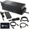 Dell WD22TB4 Thunderbolt 4 Dock Bundle - 40 Gbps, 1 anno di garanzia con adattatore da 180 W + HDMI + cavo DisplayPort + cavo USB-C + panno - Docking station Dell, compatibile con monitor
