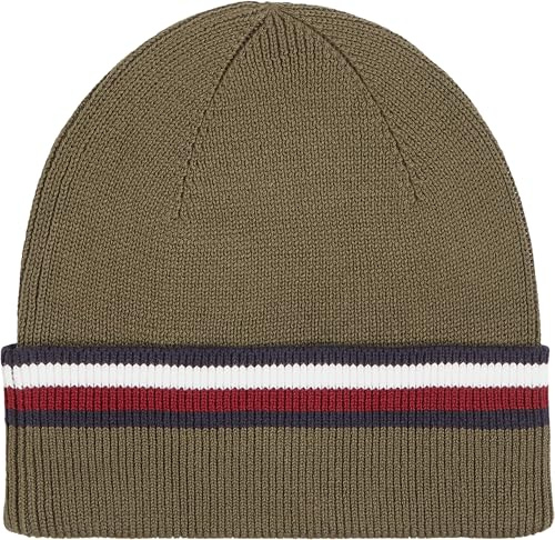 Tommy Hilfiger Beanie Deckel Herren, grün, One size