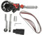 ZAWELIYO Belt Sander Conversion Kit Variable Speed Sanding Machine for Glass Wood Metal Grinding with Working Arms and Sanding Belts