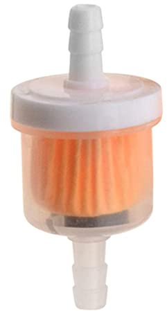 1/4 6mm Fuel Filter Replacement for 50cc 70cc 90cc 110cc 125cc 150cc Dirt Pit Bike ATV 4 Wheeler Quad Moped Scooter 3pcs Fuel Line Replaces Line Camp Replacement Lawn Tractor Mower Filte