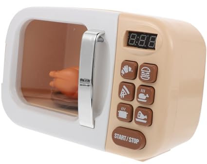 SUPVOX Adorno para Casa De Juguete De Microondas Decoración Material Plástico Seguro