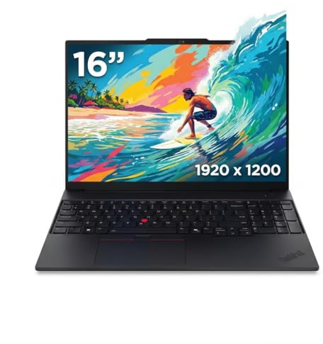 Lenovo ThinkPad E16 Gen 3 16 WUXGA 1920x1200 IPS Laptop 8-Core AMD Ryzen 7 250 48GB DDR5 4TB SSD AMD Radeon 780M GPU Shared TB4 Wi-Fi 6 Backlit KB Fingerprint Camera Win11 Pro w/ONT 32GB USB