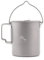 TOAKS Titan Topf Picknick Utensilien zum Kochen im Freien Picknick Tasse aus Reinem Titan Einzelnertopf Super Leichter Hängender Pot 750 ml