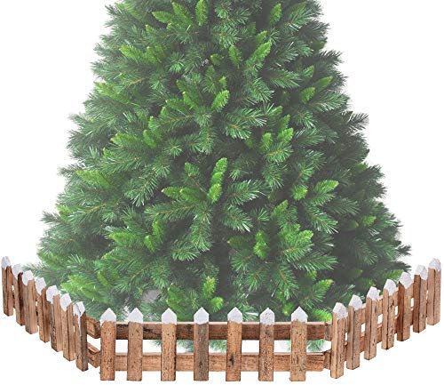 URBN Toys Set recinzione per albero di Natale, in legno naturale