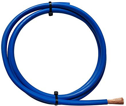 Batteriekabel Aderleitung BLAU H07V-K 4-6 - 10-16 - 25 – 35 – 50 – 70-95 mm² - Batterie Kabel 99,9% Kupfer - Meterware 4mm2 6mm2 10mm2 16mm2 25mm2 35mm2 50mm2 70mm2 - Wohnwagen, LKW, Boot