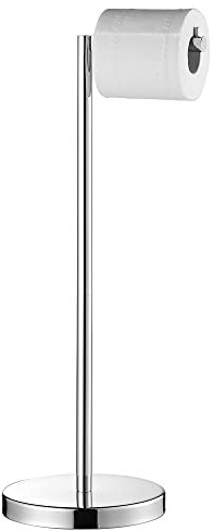 Marmolux Acc - Porte-Rouleau de Papier Toilette sur Pied en Finition Chrome Poli | Rangement pour 4 Rouleaux de Papier hygiénique | Support de Papier Toilette en Acier Inoxydable SUS 304-1pièce