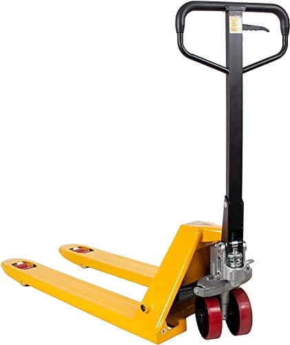 LoadSurfer Premium 2500kg Extra Wide Hand Pump Push Pallet Truck Jack Trolley Fully Assembled 685x1150mm, 1 Year Warranty