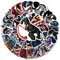 Affoto Venom Stickers (50 PCS), Waterproof, Smooth Surface, PVC, Comic, Glitter, Venom, Cartoon, Single Use, Die-cut, Marvel, Stickers
